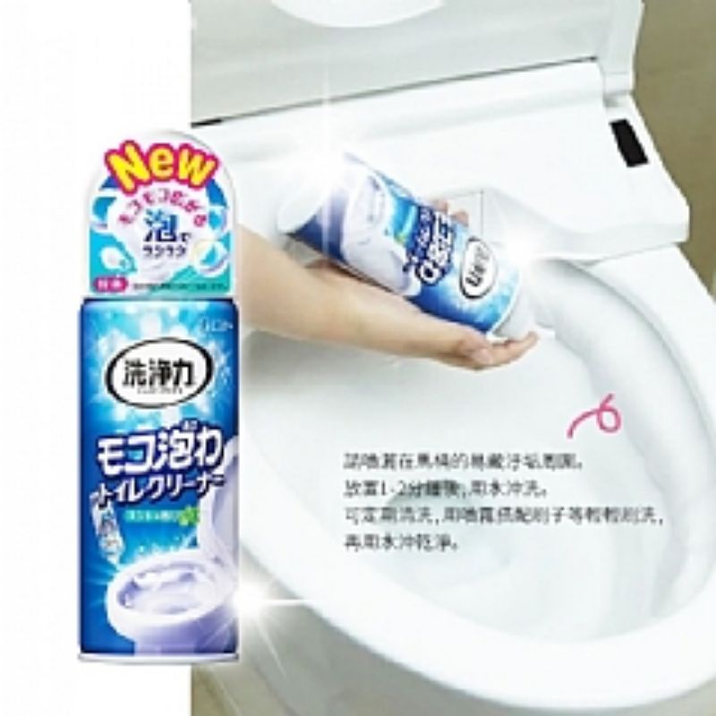 日本ST 雞仔牌泡沫馬桶清潔劑-薄荷香 300ML