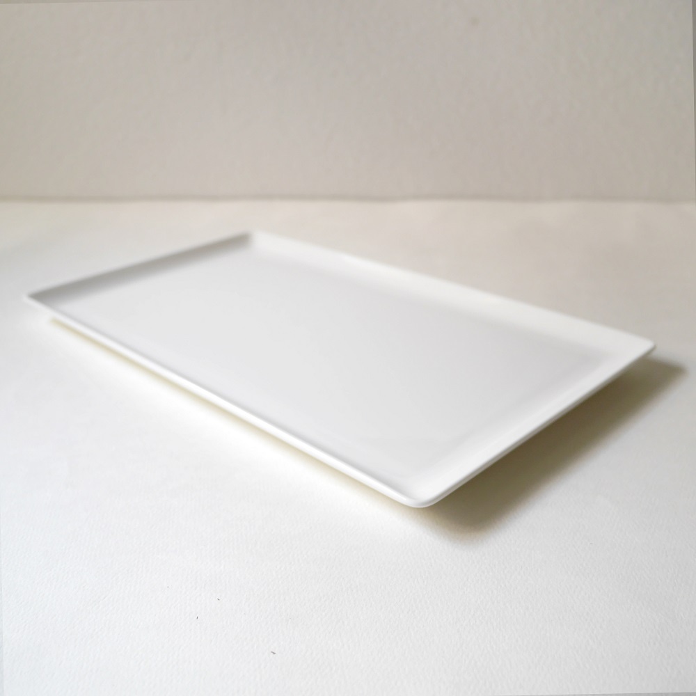 【 NARUMI日本鳴海骨瓷】Buffet 純白托盤(36cm) 創意擺盤