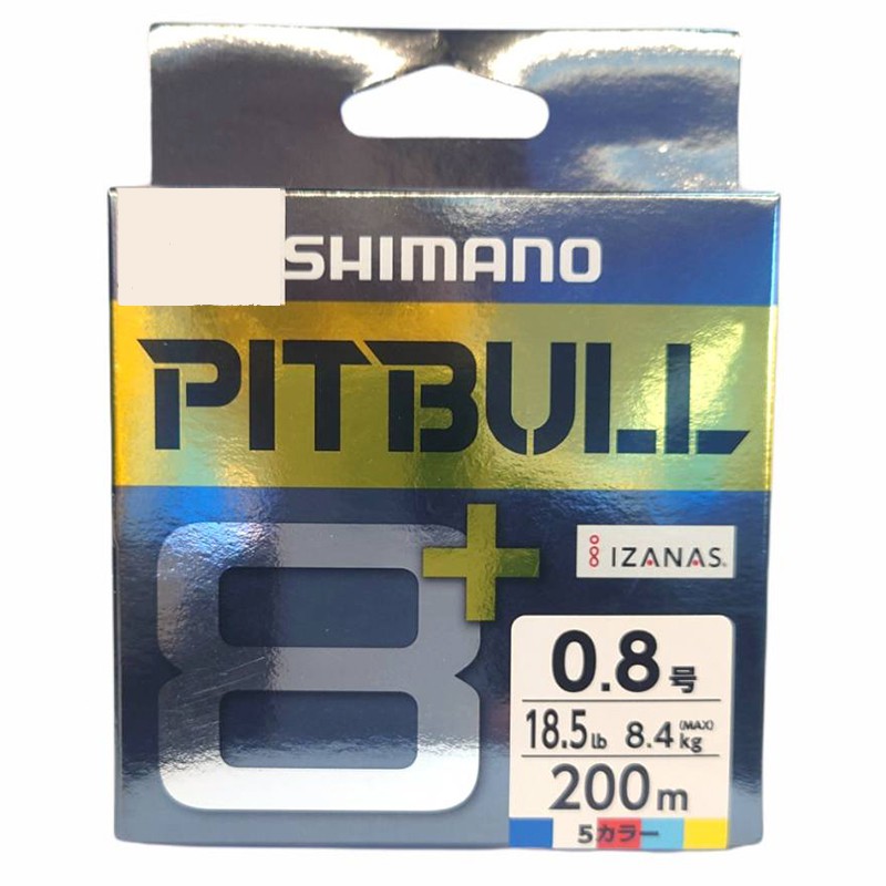 《SHIMANO》 PITBULL LD-M61T 8+ 5色-8股PE線200M 布線 魚線 日本製 中壢鴻海釣具館