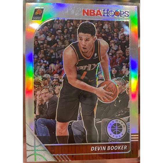 NBA 球員卡 Devin Booker 2019-20 Hoops Premium Prizms Silver亮面