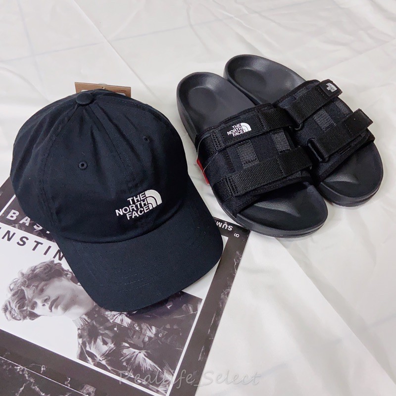 【Reallife】現貨 The North Face TNF Logo Cap 北臉 基本款 黑 電繡老帽