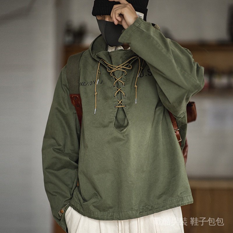 【XIAO-店】現貨速發❤外套男  軍事風外套 公發外套 登山外套 美式復古 M51軍服 軍綠外套