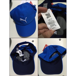 Puma golf 藍色透氣 馬拉松 路跑 帽子
