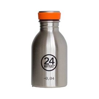 ［全新］義大利 24Bottles 輕量冷水瓶 城市水瓶 250ml - 不鏽鋼 迷你 水壺