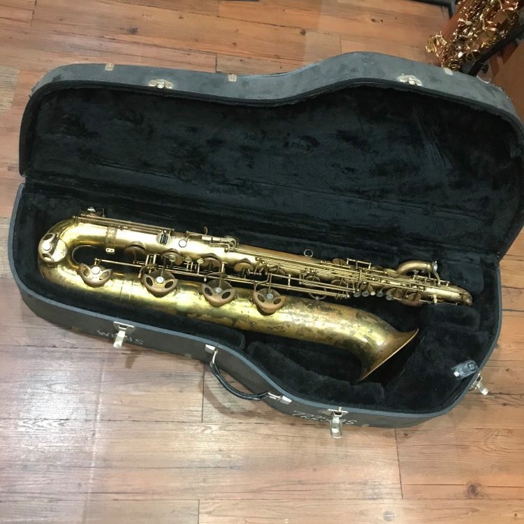 Selmer Baritone Saxophone 上低音薩克斯風中古美品 蝦皮購物