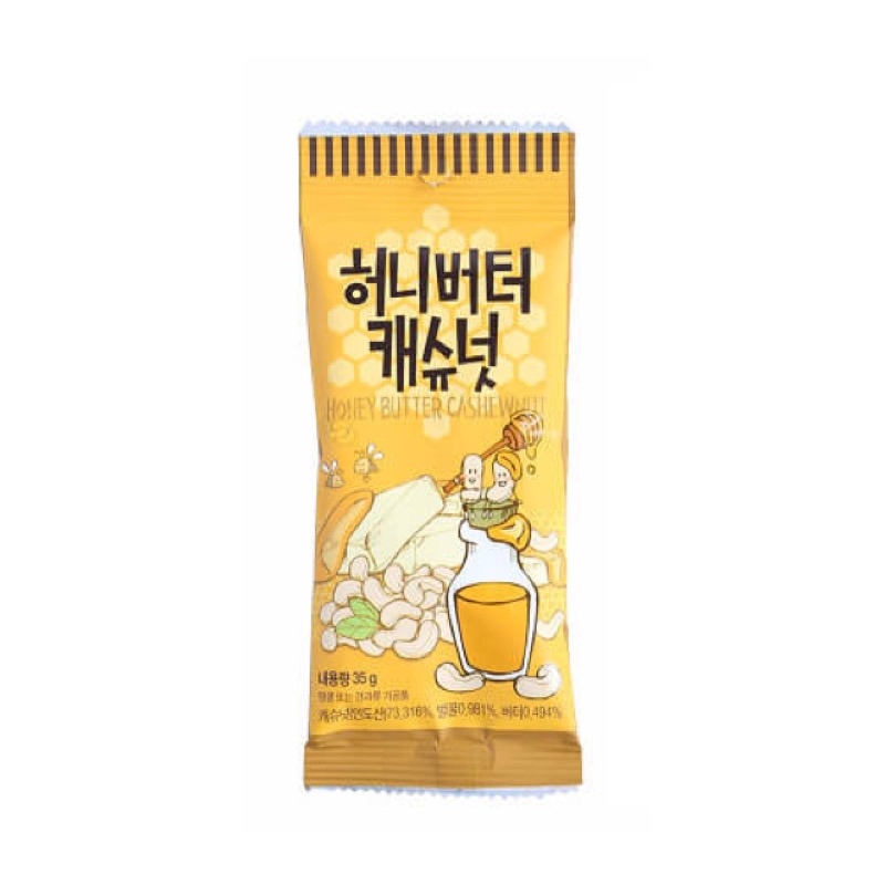 韓國超人氣零嘴！蜂蜜奶油腰果35g