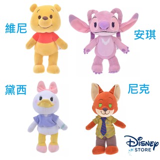 【彩購屋】現貨 Disney 日本迪士尼商店 nuiMOs系列 娃娃 玩偶 小熊維尼 黛西 尼克 史迪奇 Angel