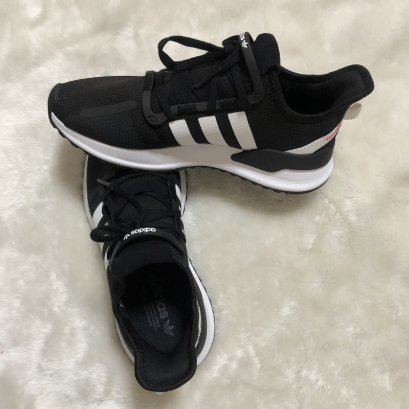 (二手現貨)Adidas U path RUN G27639 休閒鞋 運動鞋 男鞋 黑色 26.5 僅穿一次 9成新