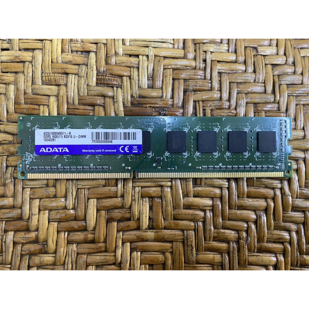 ^^華津電腦^^威剛 ADATA DDR3 1600 8GB B 雙面顆粒桌上型記憶體 岡山可自取