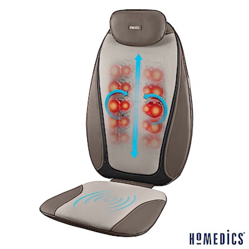 🔝美國 HOMEDICS 指壓按摩椅墊 MCS-380H✅現貨 (宅配免運)