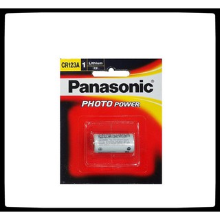 Panasonic CR123A 相機專用一次性鋰電池 3V