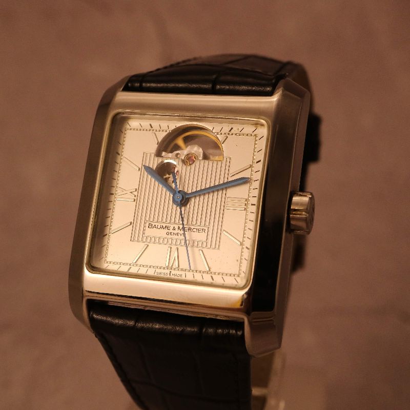 Baume &amp; Mercier 65577 名士錶  自動上鍊機械錶