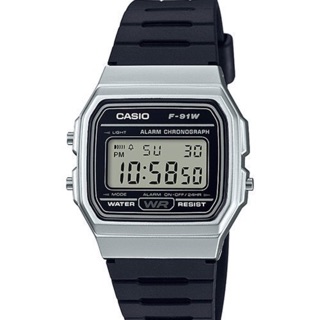 CASIO 卡西歐 經典復古數位運動錶 電子錶 學生錶 F-91WM-7A F-91WM-9A (F-91W-1)