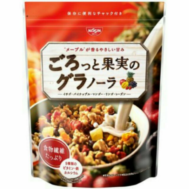 日本愛代GO*NISSIN日清 早餐麥片贅沢果実[水果] 500g