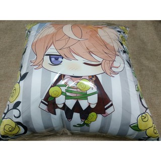 【二手】日版 魔鬼戀人 DIABOLIK LOVERS 禮服 黃玫瑰 抽賞 Rejet限定 抱枕 靠枕 逆卷家 逆卷修
