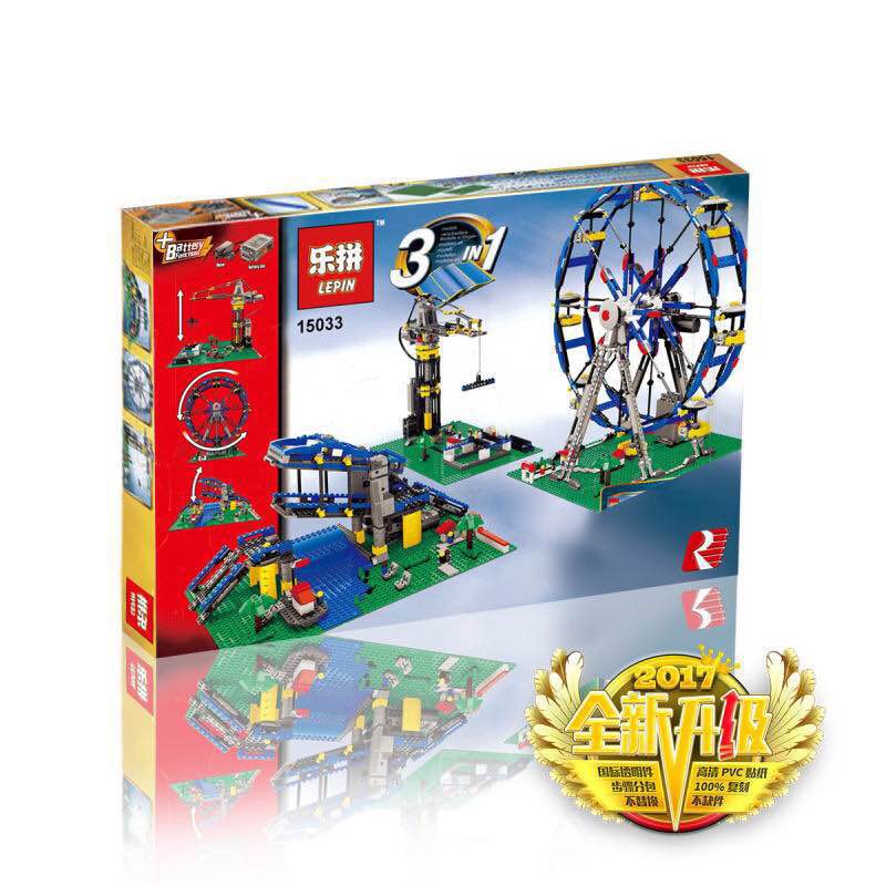 樂拼 15033 創意 系列 電動 經典摩天輪 三合一  非 樂高 LEGO 4957 10247