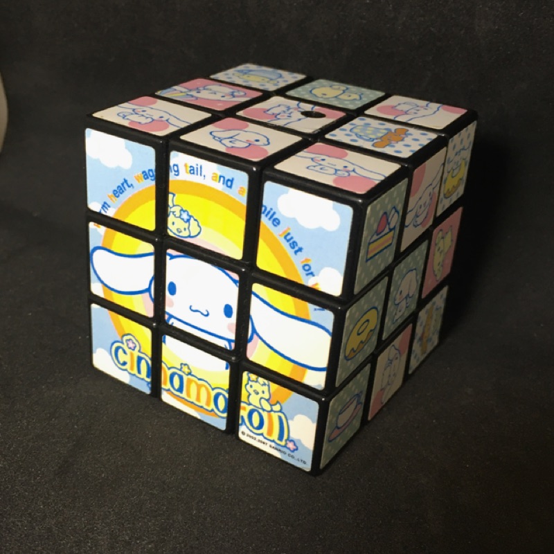 可愛 大耳狗  3X3 魔術方塊 三麗鷗 ［收藏品甩賣］ 日本 喜拿狗 文具 玩具