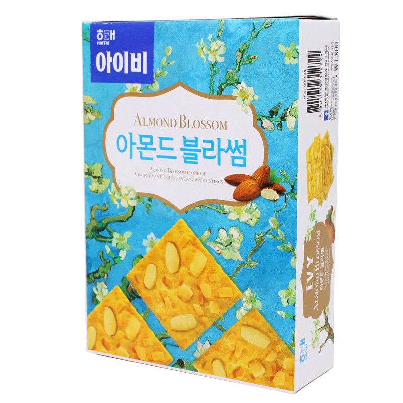 【米糖】韓國 海太 HAITAI 杏仁片餅乾 杏仁餅乾 韓國杏仁片餅乾 餅乾 杏仁