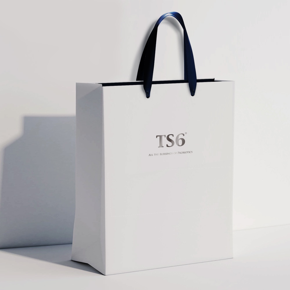 TS6 品牌提袋(白色)-可加購
