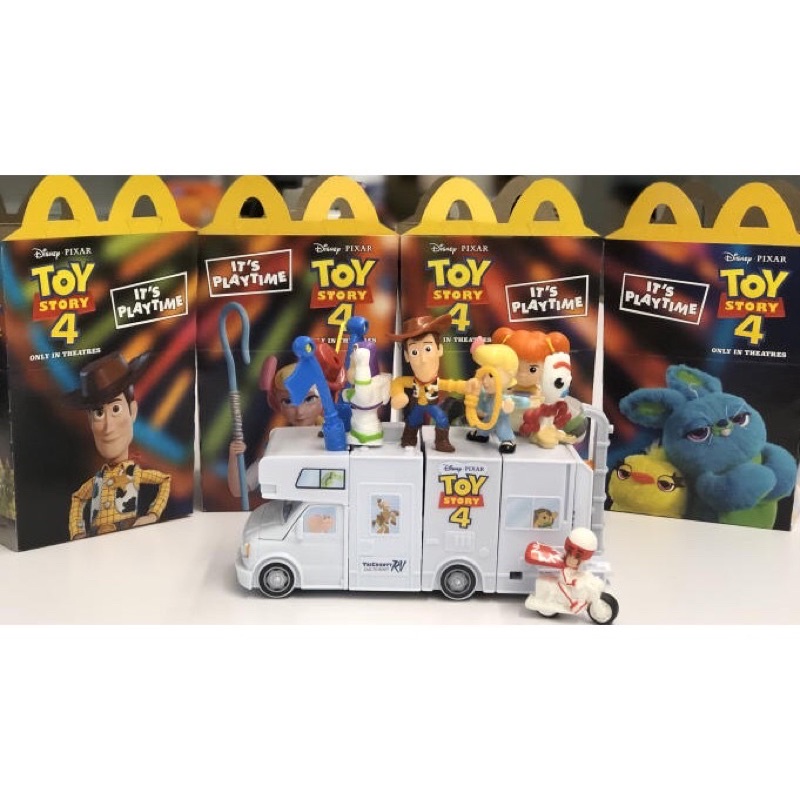 HM 美國麥當勞 玩具 玩具總動員 toy story 三眼怪 巴斯光年 胡迪 翠絲 叉奇