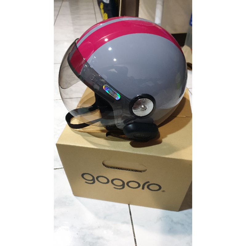 全新gogoro安全帽+Moto A1 藍芽耳機 gogoro藍牙耳機