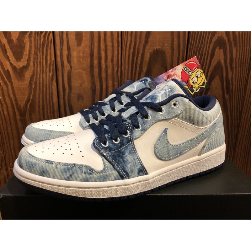 {OGC}NIKE AIR JORDAN 1 LOW SE 水洗牛仔 CZ8455-100