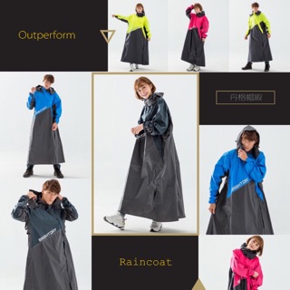 Outperform 奧德蒙 終結者斜開專利連身式雨衣 一件式雨衣