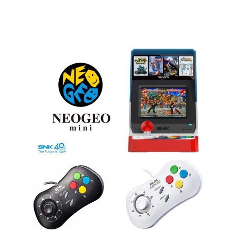 SNK 亞洲版格鬥系列 40 周年紀念遊戲機 NEOGEO mini 迷你SNK主機/有線控制器 【魔力電玩】