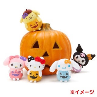 【頑R】現貨 正版 sanrio 三麗鷗 萬聖節 南瓜娃娃 kitty 大耳狗 美樂蒂 布丁狗 酷洛米 南瓜 玩偶 娃娃
