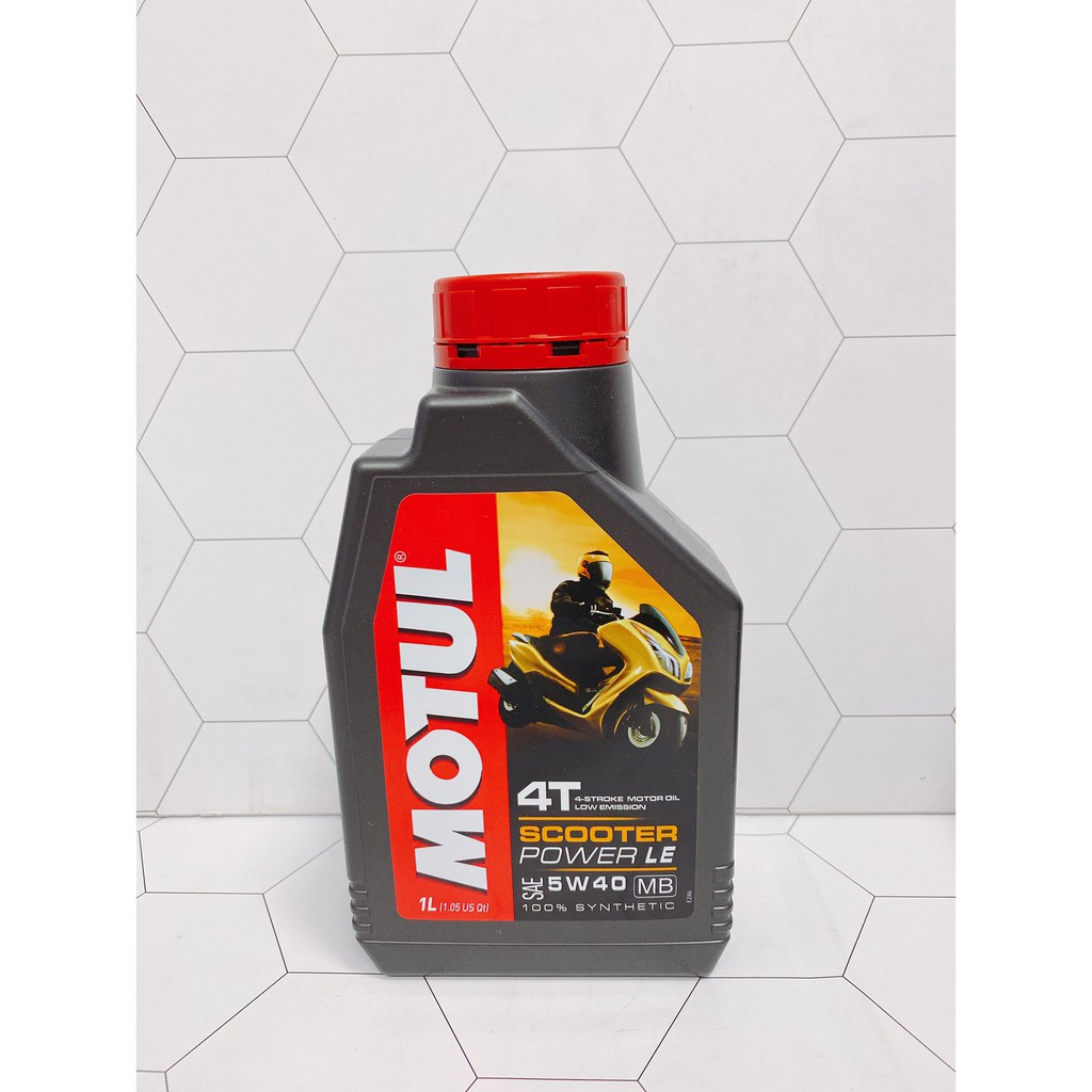 合沁車業 MOTUL 魔特 5W40 MB 5W40 SCOOTER POWER LE 5W-40 全合成機油 2376