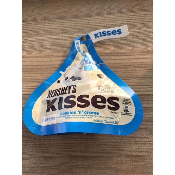 《省錢叔叔》Hershey’s kisses 好時巧酥白巧克力36g 1包29元