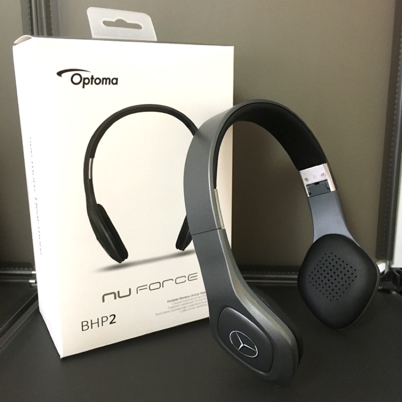 Optoma NuForce BHP2折疊式藍牙耳機-鈦灰 Mercedes-Benz特別版 特價出售