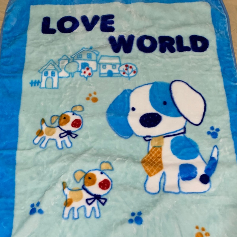 愛的世界毛毯-尺寸 110cm*140cm