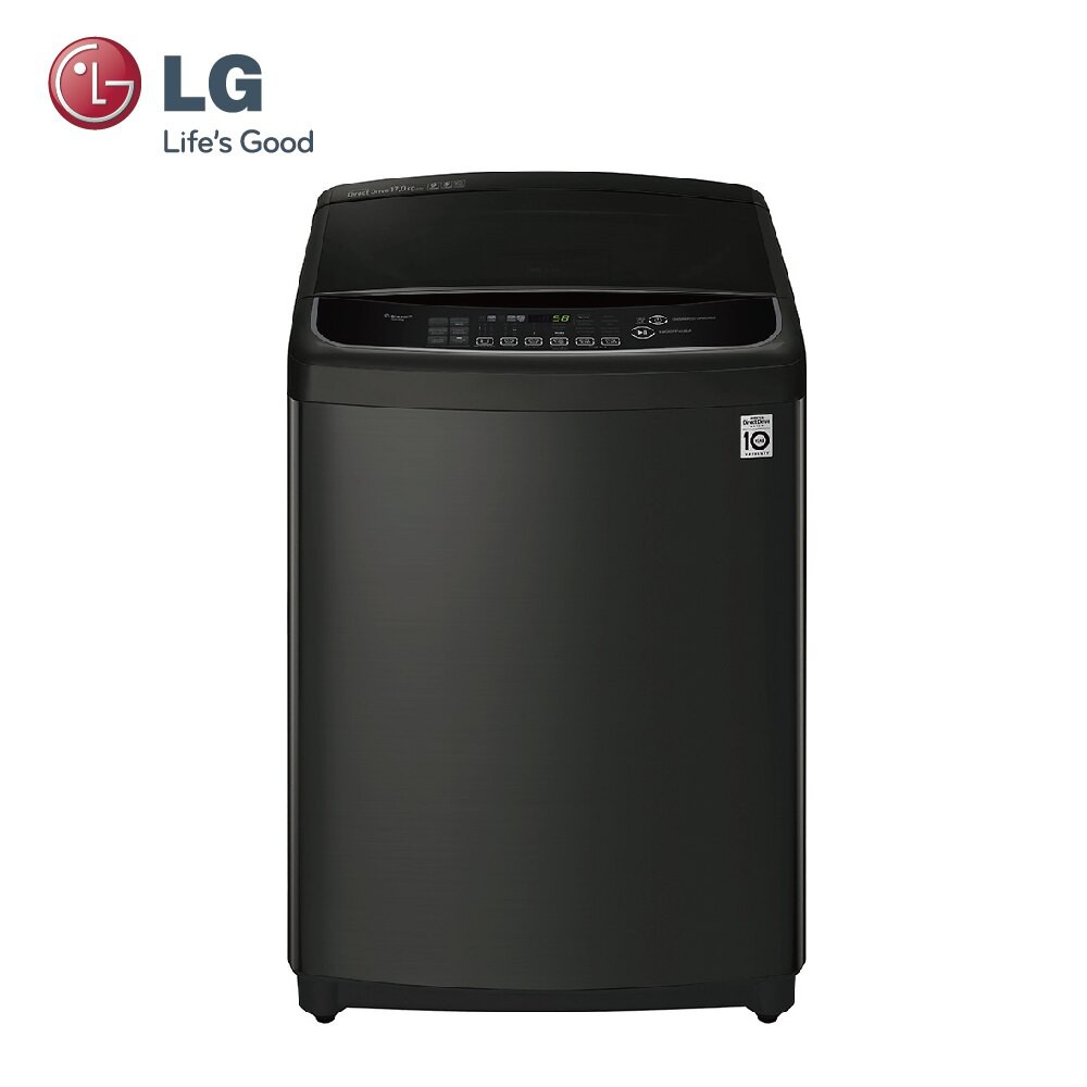 【台服家電】LG樂金 WiFi第3代DD直立式變頻洗衣機 極光黑/17公斤洗衣容量 WT-D179BG