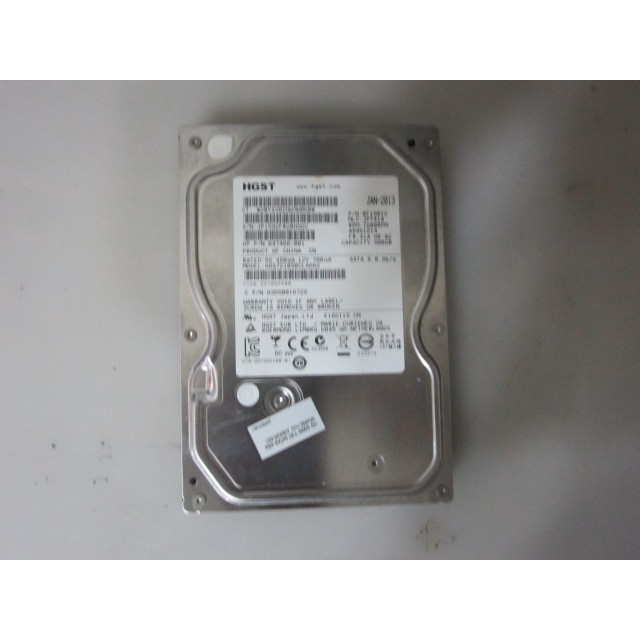 HGST 3.5吋~電腦硬碟~500GB(SATA)~型號HDS721050CLA662 &lt;151&gt;