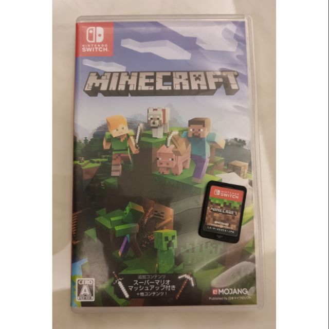 NS SWITCH 我的世界 MINECRAFT 麥塊 日版中文 二手