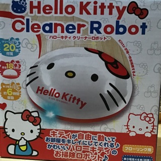 Hello kitty cleaner robot