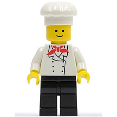 樂高人偶王 LEGO 經典城市系列/廚師#1066  chef002