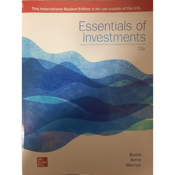 Essentials of Investments 12e