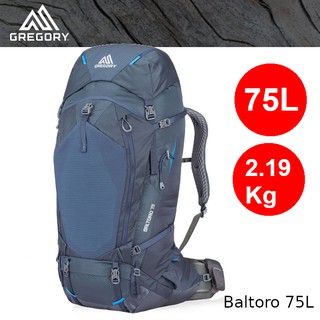 【速捷戶外】美國GREGORY Baltoro 75 男款專業登山背包(薄暮藍) #91613,登山背包,健行,背包客
