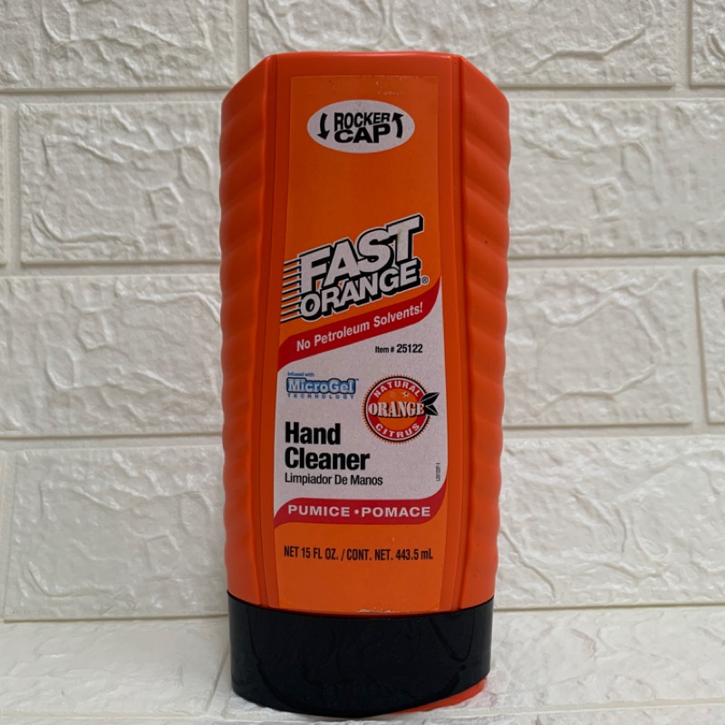 Permatex Fast Orange Hand Cleaner磨砂型洗手液 黑手膏 洗手膏 柑橘