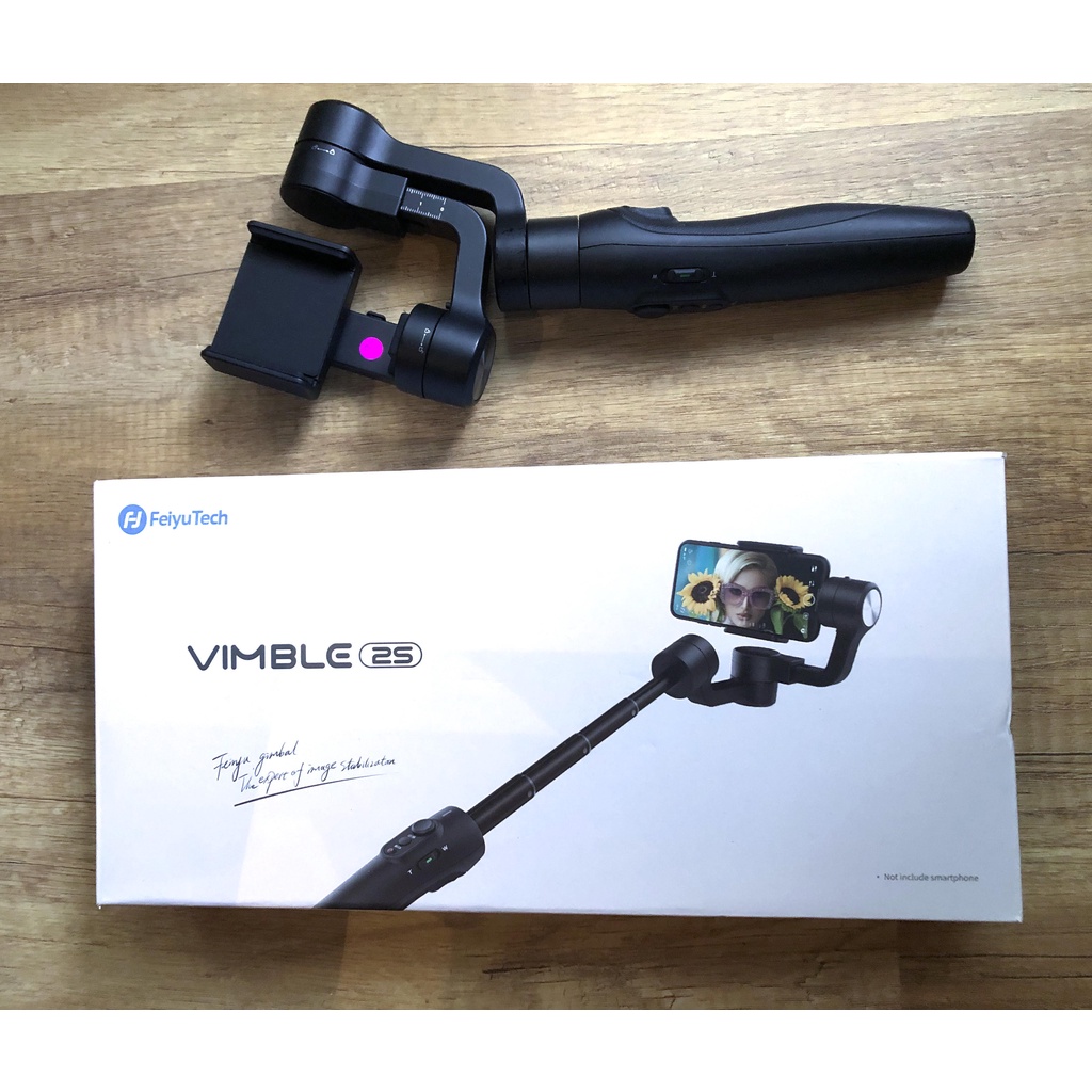 限asdf下單 Feiyu飛宇 Vimble2S 可伸縮三軸手機穩定器 含腳架