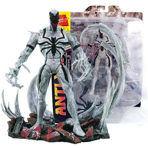【史派克工廠】售完 Marvel Select -Anti-Venom 白猛毒 美系可動人偶吊卡 1211