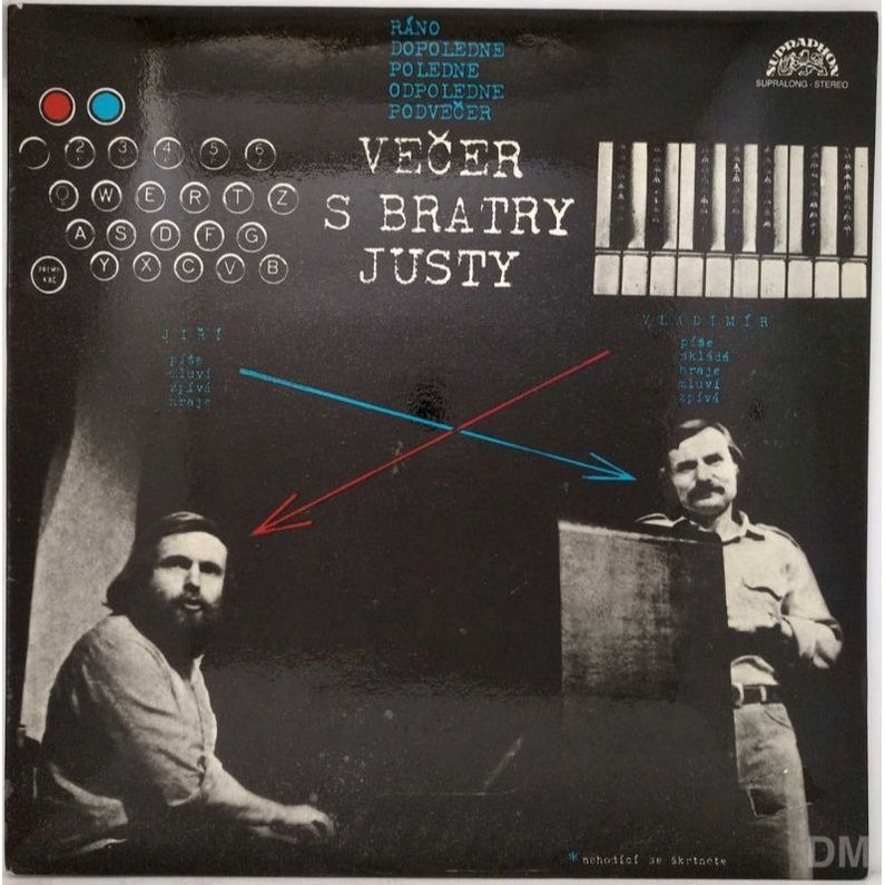 黑膠唱片 Jiří Just, Vladimír Just - Večer S Bratry Justy - 1987
