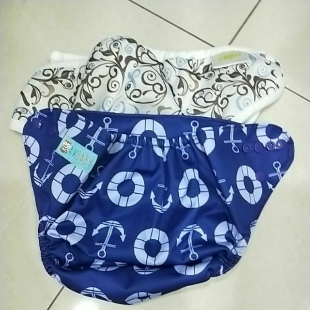 二手環保布尿布，藍莓和alvababy 兜