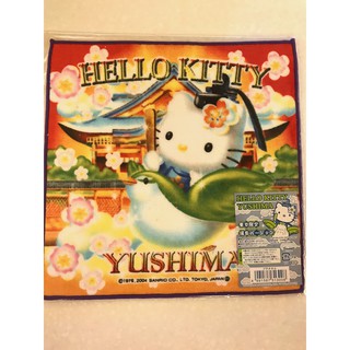 Hello Kitty 小方巾/小毛巾 (日本製) 東京限定 湯島
