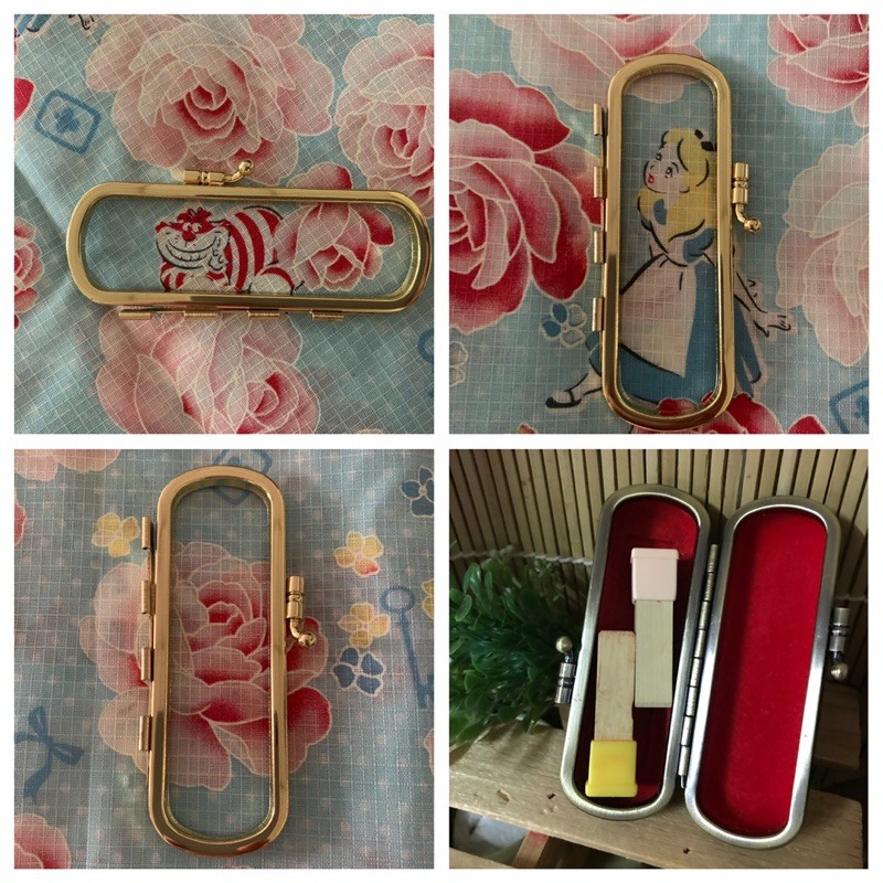 玫瑰🌹愛麗絲與妙妙貓 手作印章盒