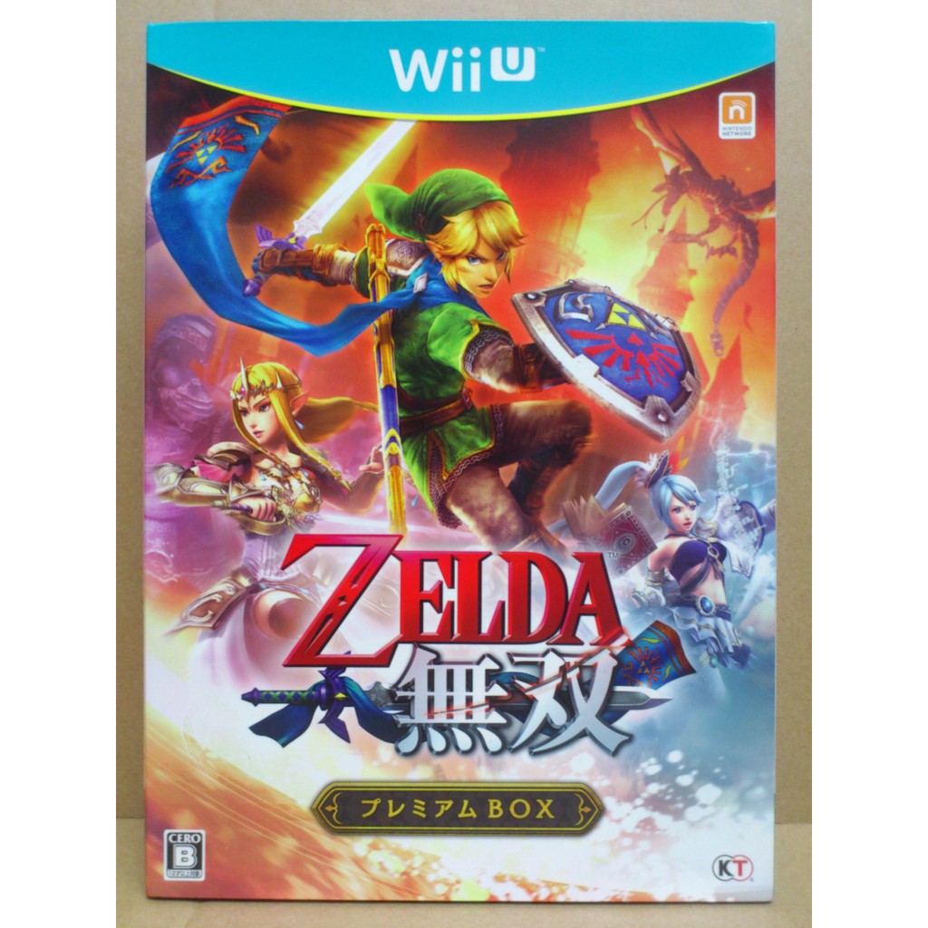 Wii U 薩爾達無雙寶箱限定版 純日版 二手 蝦皮購物