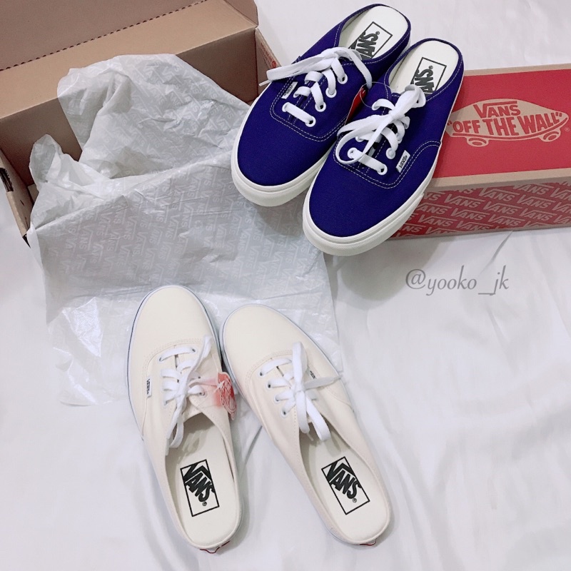 「預購」門市特價-Vans🇯🇵authentic mule- 穆勒鞋 懶人鞋