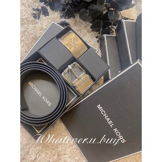 現貨🐈WUB / Michael Kors MK 雙麵皮帶禮盒 送禮 禮盒 男用皮帶 皮帶 🎁